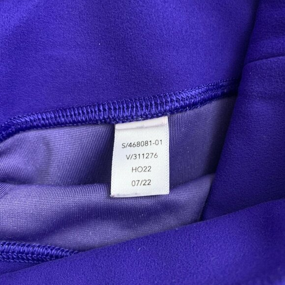 Athleta Pants Womens Small Purple Elation Velvet Flare Pull On Athleisure 29” - Picture 10 of 13
